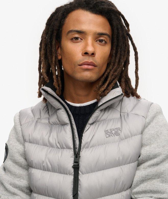 Superdry Storm Knitted Hybrid Padded Jacket