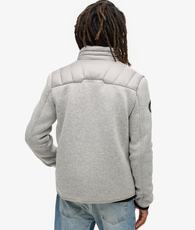 Superdry Storm Knitted Hybrid Padded Jacket