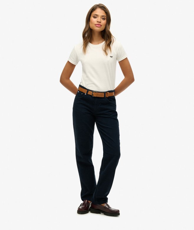 superdry Straight Leg Cord Pants