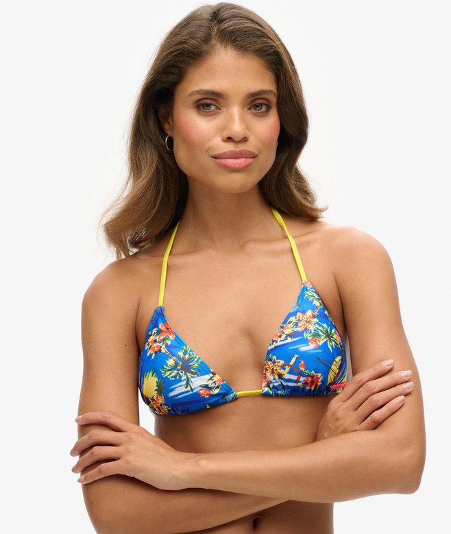 Superdry String Triangle Bikini Top