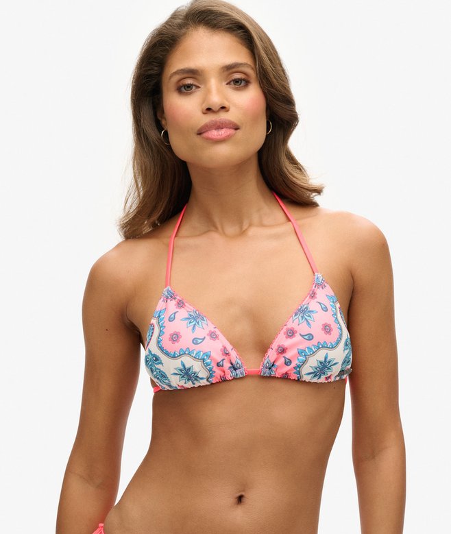 Superdry String Triangle Bikini Top
