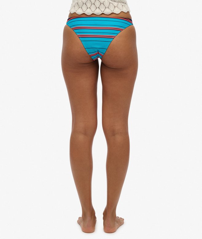 Superdry Striped Recycled Bikini Briefs