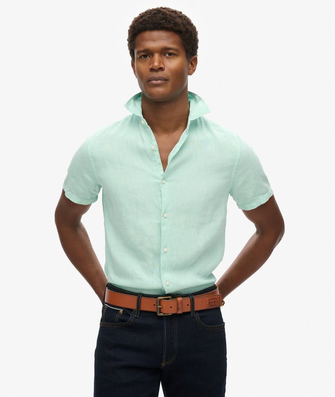 superdry Studios Casual Linen Shirt