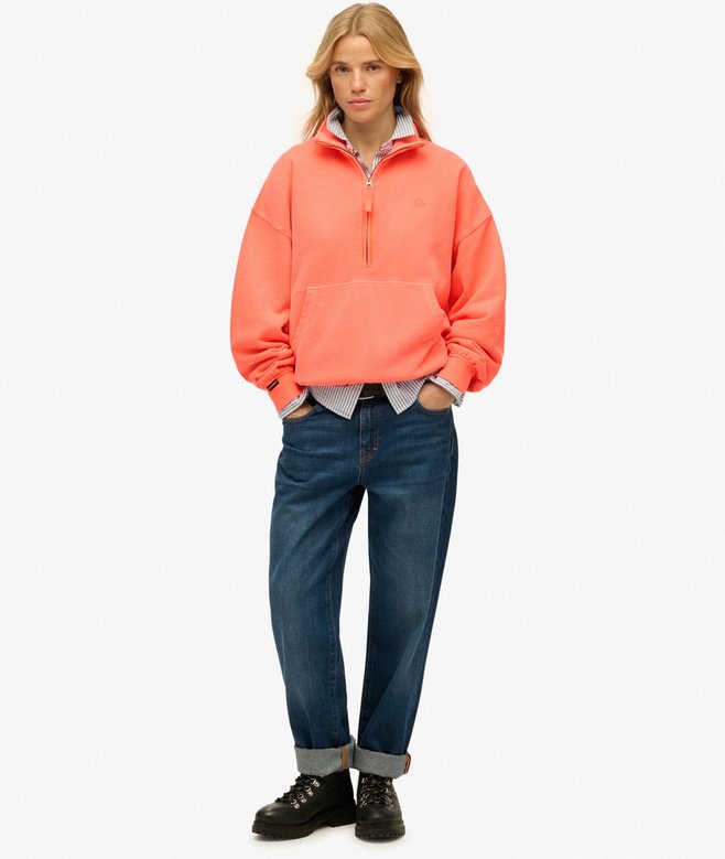 Superdry Studios Half Zip Sweatshirt