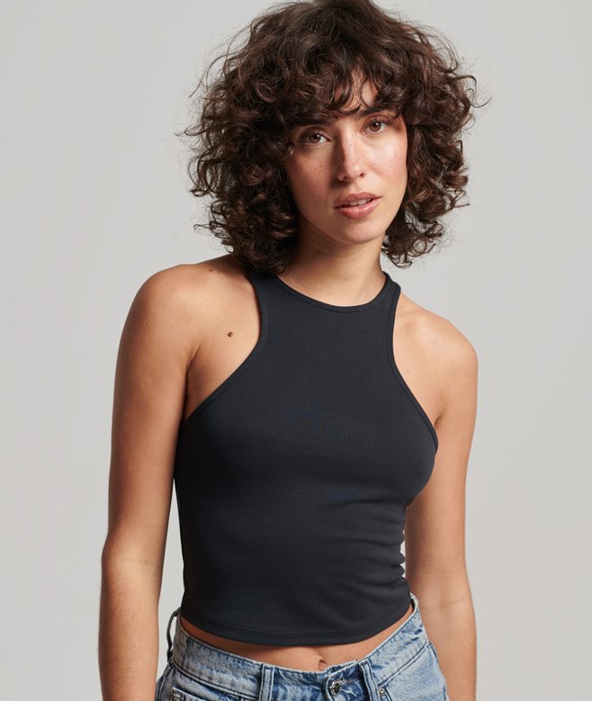 superdry Studios Jersey Racer Tank Top