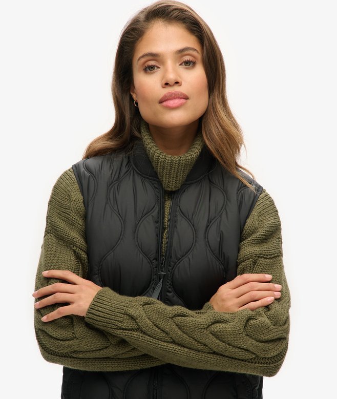 Superdry Studios Long Liner Gilet