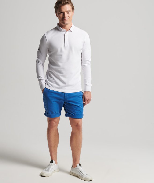 Superdry Studios Organic Cotton Pique Polo Shirt