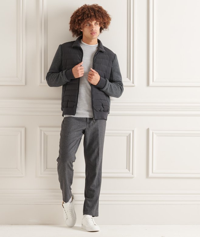 Superdry Studios Padded Knit Mix Jacket