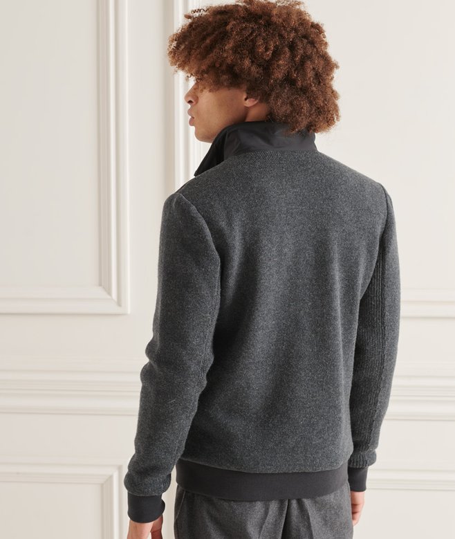 Superdry Studios Padded Knit Mix Jacket