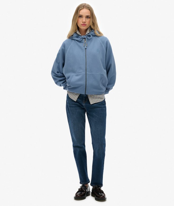 Superdry Studios Relaxed Zip Hoodie