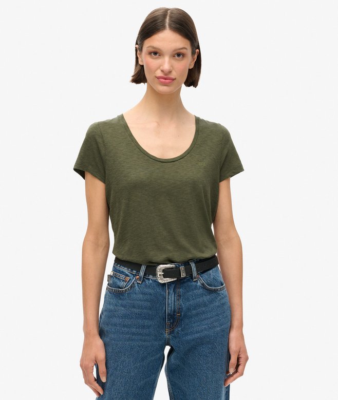 superdry Studios Scoop Neck T-Shirt