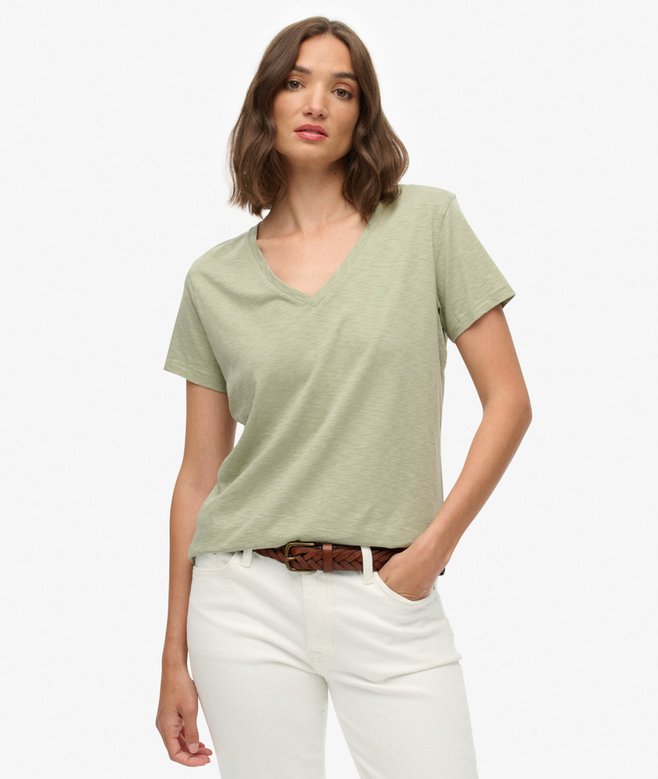 superdry Studios Slub Embroidered T-Shirt