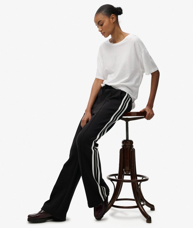 Superdry Studios Stripe Straight Joggers