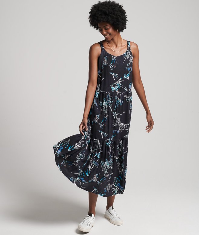 superdry Studios Woven Maxi Dress