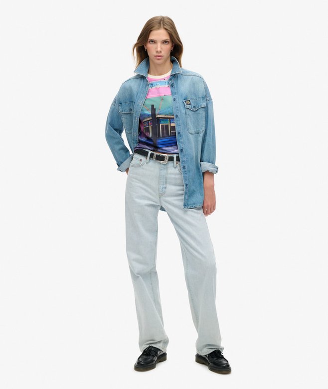 Superdry Sub Print Vest Top