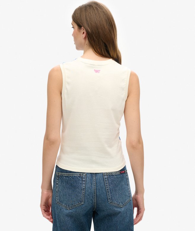 Superdry Sub Print Vest Top