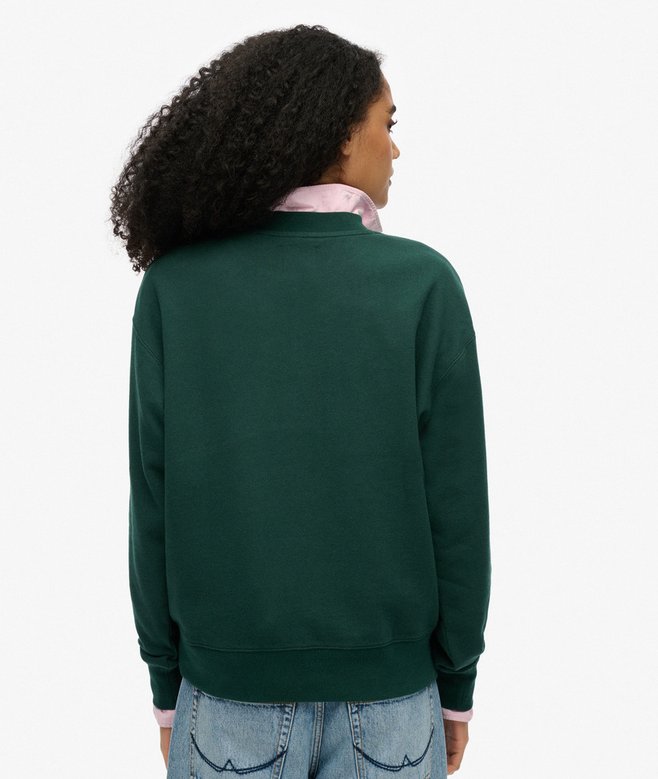 Superdry Suika Embroidered Loose Crew Sweatshirt