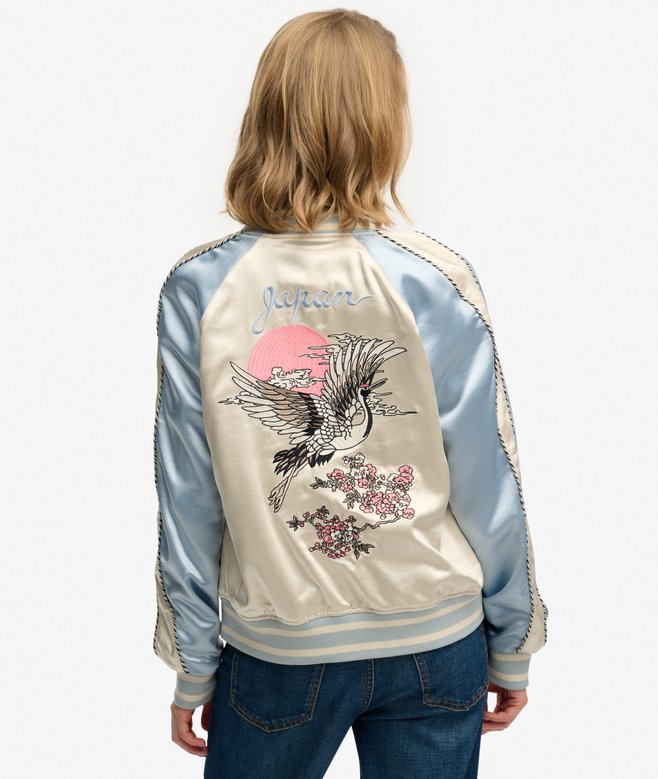 Superdry Suikajan Embroidered Bomber Jacket