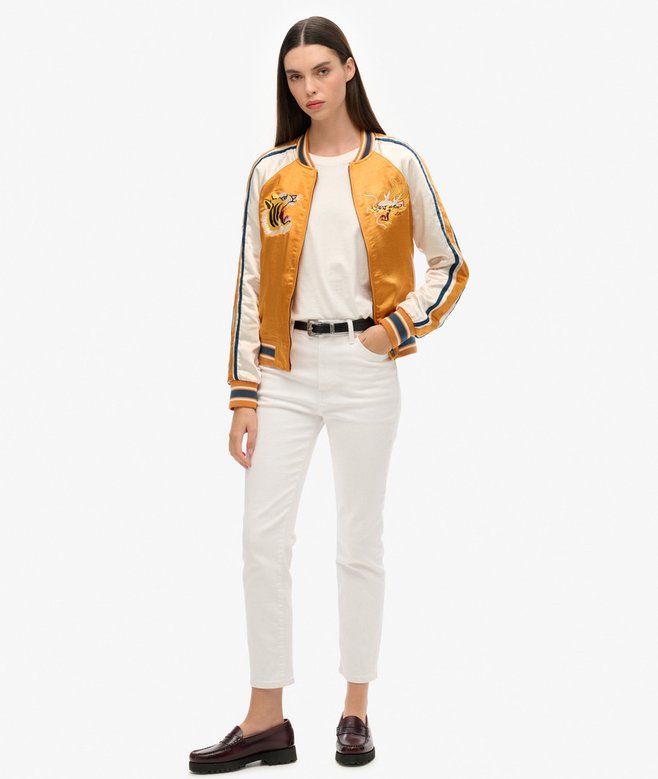 Superdry Suikajan Embroidered Bomber Jacket