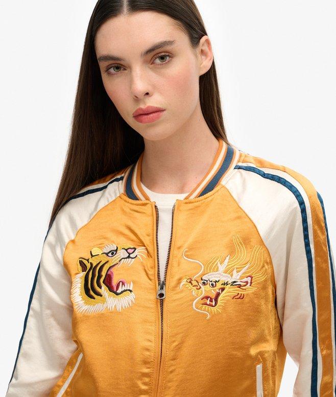 Superdry Suikajan Embroidered Bomber Jacket
