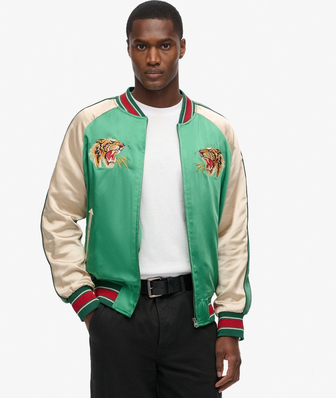 superdry Sukajan Embroidered Bomber Jacket
