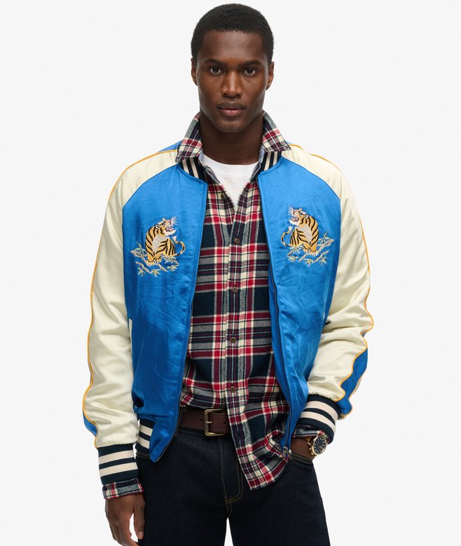 superdry Sukajan Embroidered Bomber Jacket