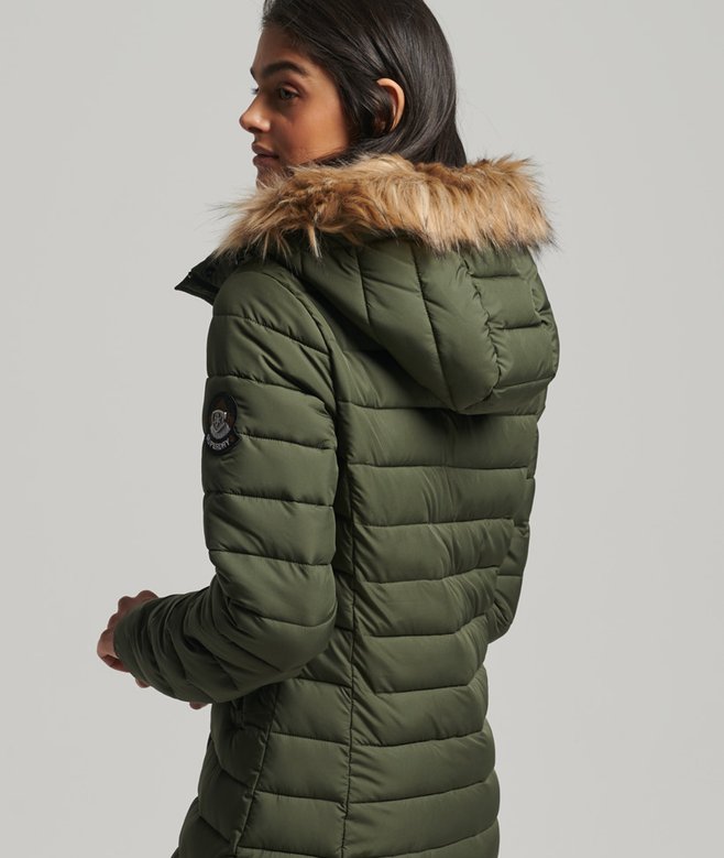Superdry Super Longline Fuji Coat