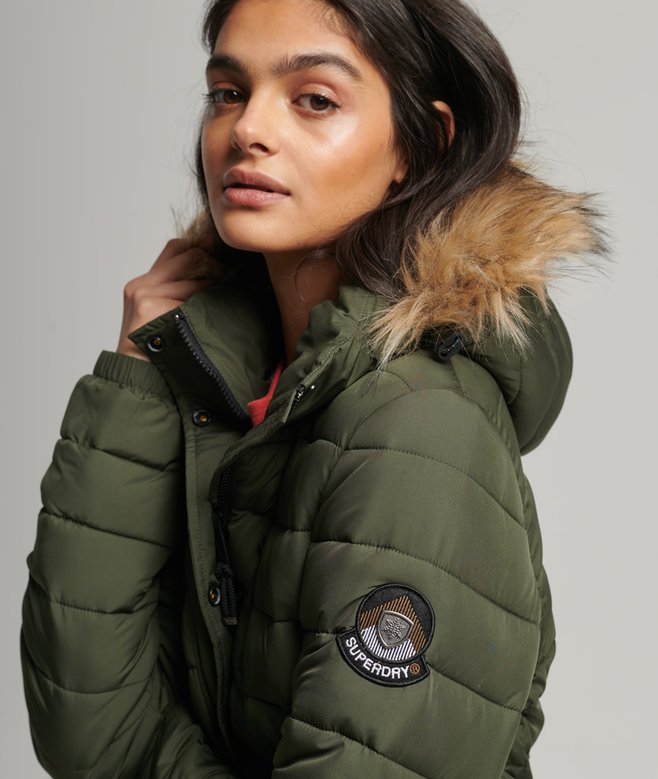 Superdry Super Longline Fuji Coat