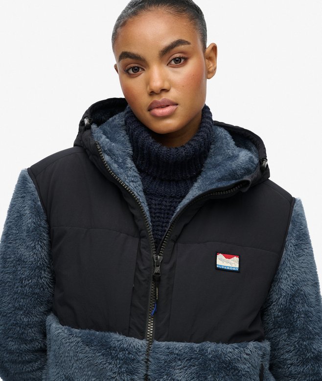 Superdry Super Soft Hybrid Full Zip Jacket