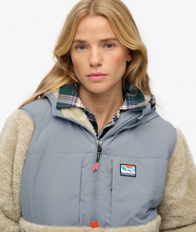 Superdry Super Soft Hybrid Half Zip Jacket