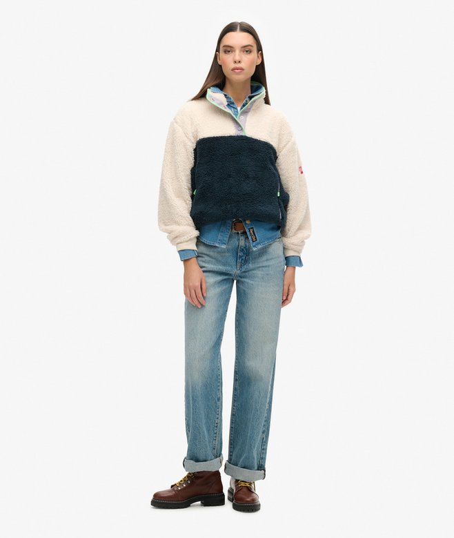 Superdry Super Soft Mash Up Teddy Fleece