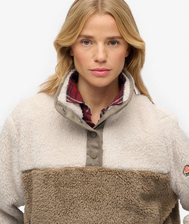 Superdry Super Soft Mash Up Teddy Fleece