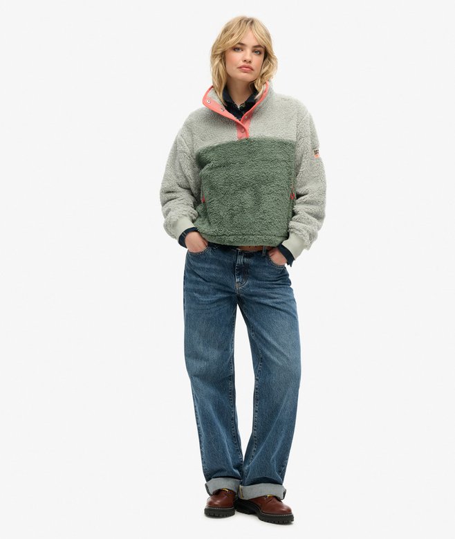 Superdry Super Soft Mash Up Teddy Fleece