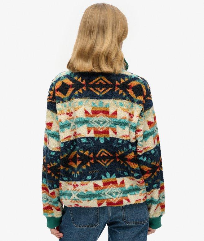 Superdry Super Soft Printed Teddy Fleece