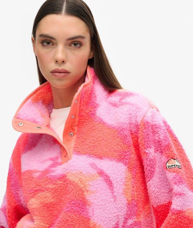 Superdry Super Soft Printed Teddy Fleece