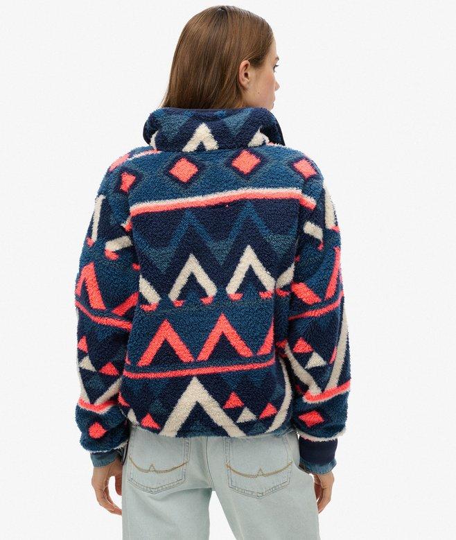 Superdry Super Soft Printed Teddy Fleece