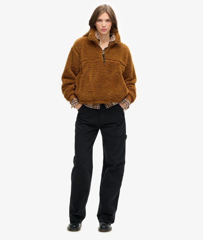 Superdry Super Soft Zip Half Zip Jumper