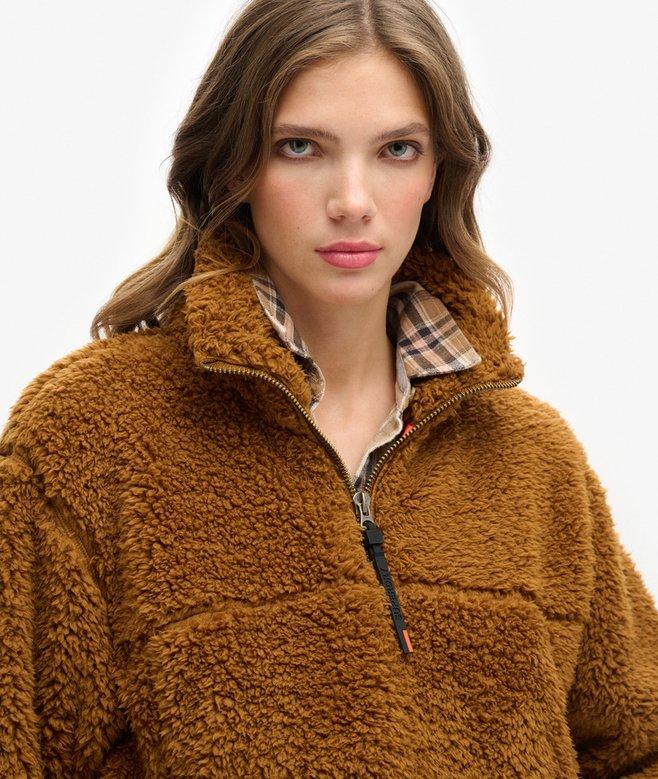 Superdry Super Soft Zip Half Zip Jumper