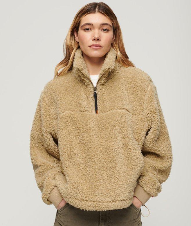 superdry Super Soft Zip Half Zip Jumper