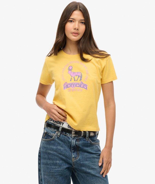 superdry Superdry x Komodo Ashram Fitted T-Shirt