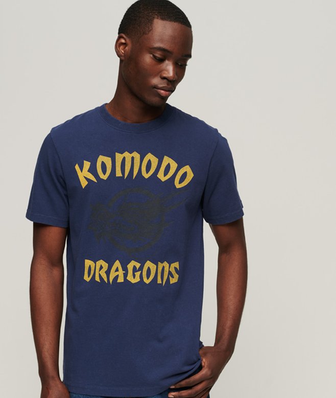 Superdry Superdry X Komodo Classic Dragon T-Shirt
