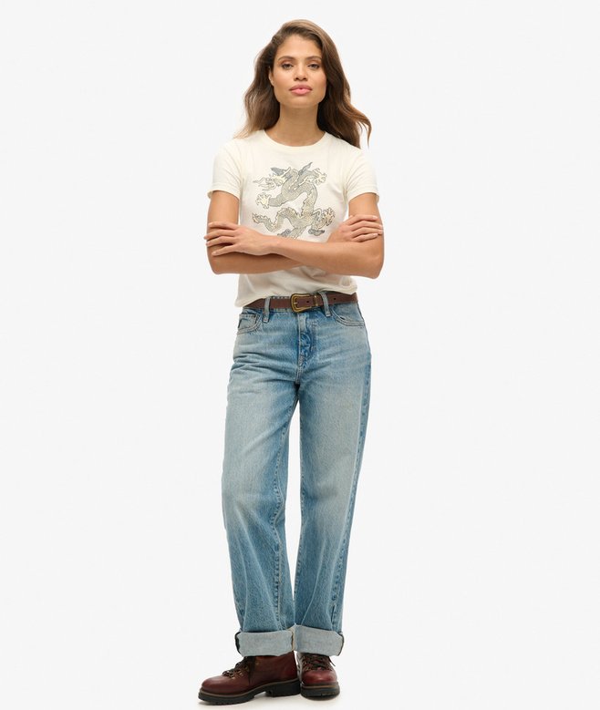 Superdry Superdry X Komodo Dragon Slim T-Shirt