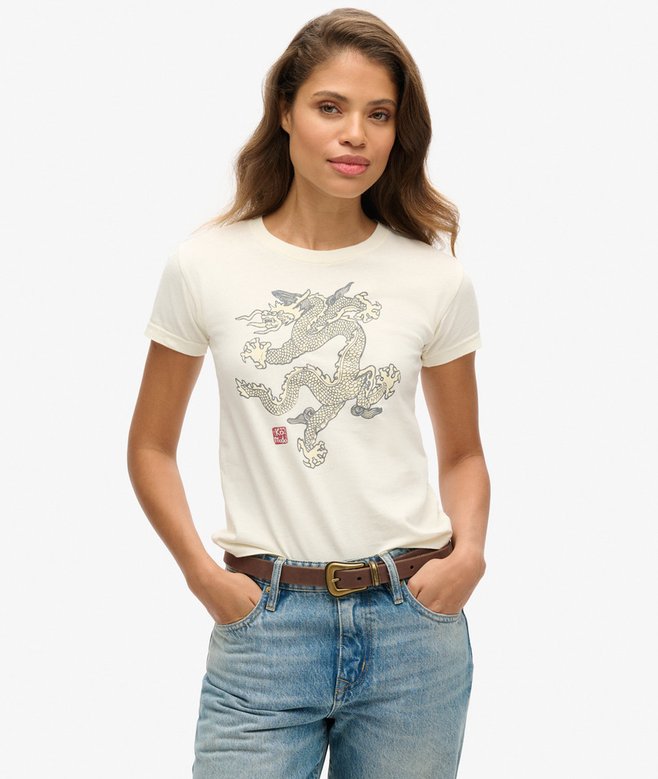 superdry Superdry x Komodo Dragon Slim T-Shirt
