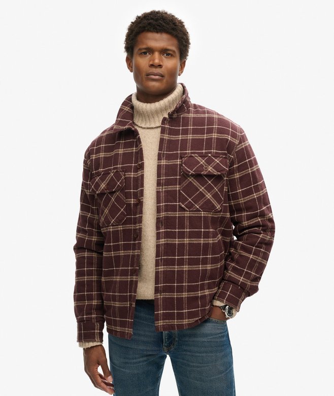superdry Surplus Check Jacket
