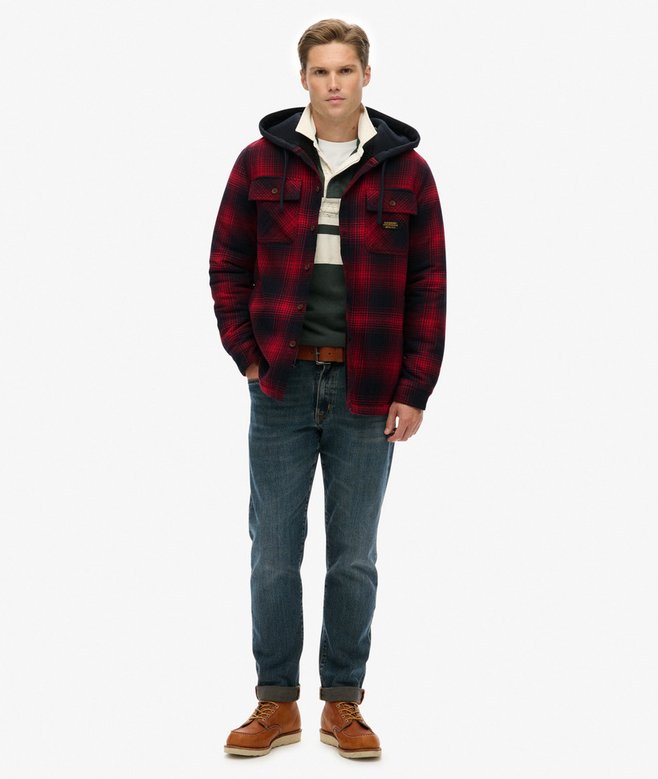 Superdry Surplus Hooded Check Shirt
