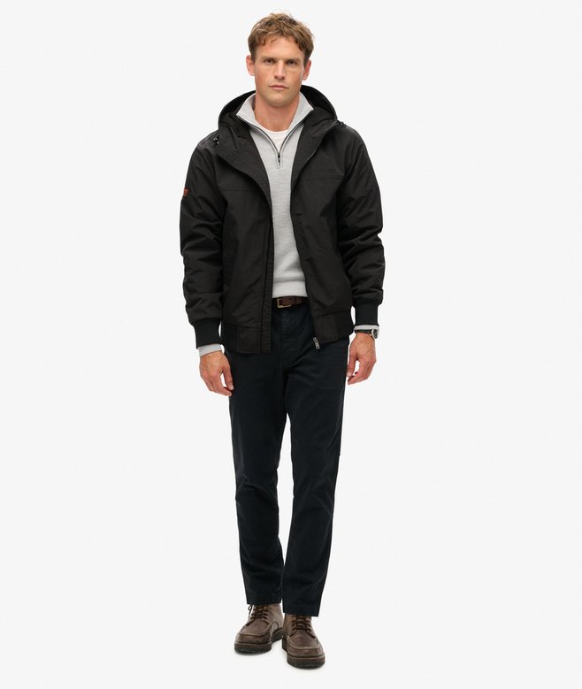 Superdry Surplus Nylon Hooded Bomber Jacket