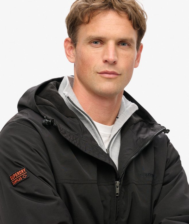 Superdry Surplus Nylon Hooded Bomber Jacket