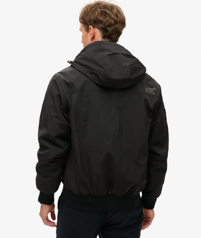 Superdry Surplus Nylon Hooded Bomber Jacket