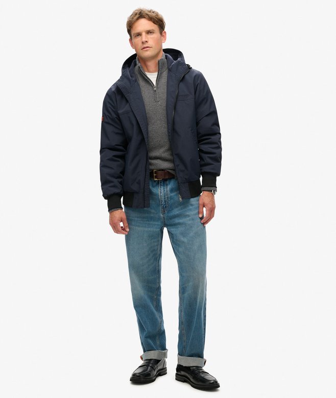 Superdry Surplus Nylon Hooded Bomber Jacket