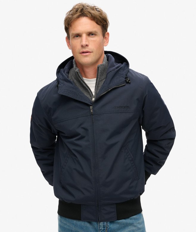 Superdry Surplus Nylon Hooded Bomber Jacket